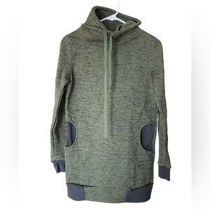 High End Jonathan Martin Green Long Fit Modern Hoodie Women’s S MINTY